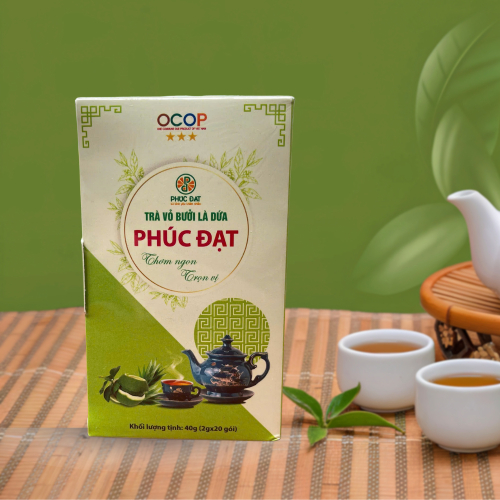 Trà Vỏ Bưởi Lá Dứa - Phúc Đạt